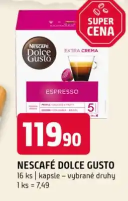 Terno Nescafé Dolce Gusto nabídka