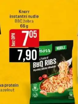 Jip Knorr instantní nudle BBQ žebra nabídka