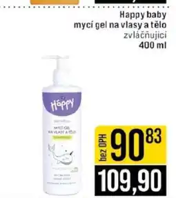 Jip Happy baby mycí gel na vlasy a tělo zvláčňující 400 ml nabídka
