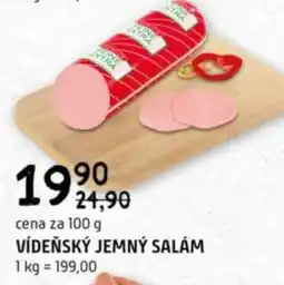 Terno Vídeňský jemný salám nabídka