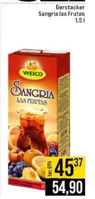 Gerstacker Sangria las frutas