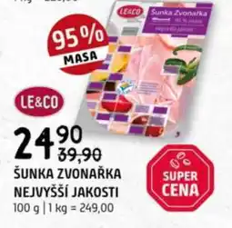 Terno Šunka Zvonařka nejvyšší jakosti nabídka