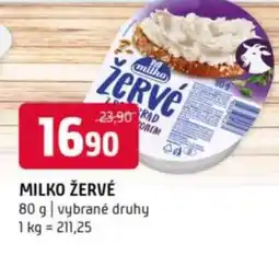 Terno Milko žervé nabídka