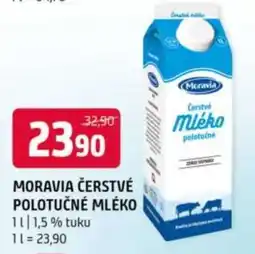 Terno MORAVIA Čerstvé polotučné mléko nabídka