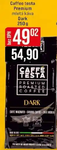 Jip Caffee testa Premium mletá káva Dark nabídka