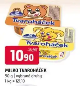 Terno Milko Tvaroháček nabídka
