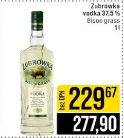 Jip Zubrowka vodka 37,5 % nabídka