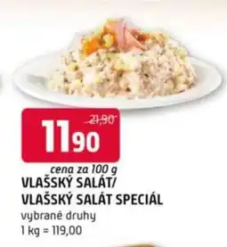 Terno Vlašský salát/Vlašský salát speciál nabídka