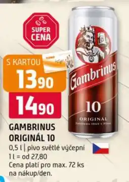 Terno Gambrinus Originál 10 nabídka