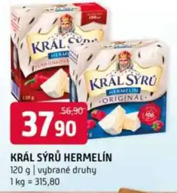 Terno Král Sýrů Hermelín nabídka