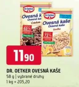 Terno Dr. Oetker Ovesná kaše nabídka