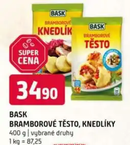Terno BASK Bramborové těsto, knedlíky nabídka