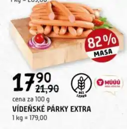 Terno Vídeňské párky extra nabídka