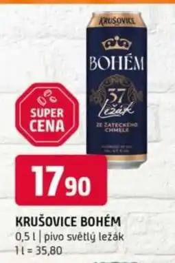 Terno Krušovice Bohém nabídka