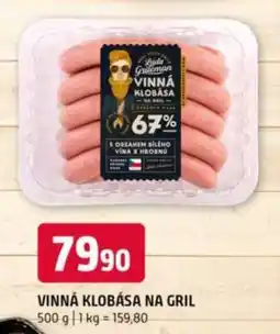 Terno VINNÁ KLOBÁSA NA GRIL nabídka