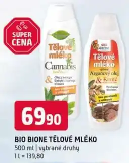 Terno BIO BIONE TĚLOVÉ MLÉKO nabídka