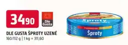 Terno DLE GUSTA ŠPROTY UZENÉ nabídka