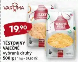 Terno Těstoviny vaječné nabídka