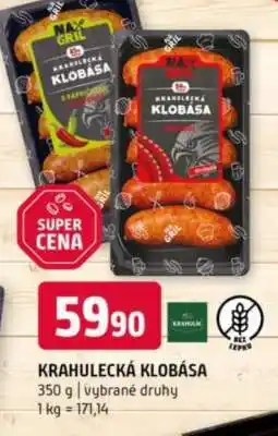 Terno Krahulecká klobása nabídka