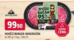 Terno Hovězí burger dvouručák nabídka