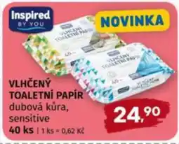 Terno Vlhčený toaletní papír nabídka