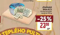 Billa Jihočeská niva 45% nabídka