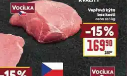 Billa Vepřová kýta bez kosti nabídka