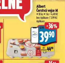 Albert Čerstvá vejce m nabídka