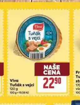 Billa Viva tuňák s vejci nabídka