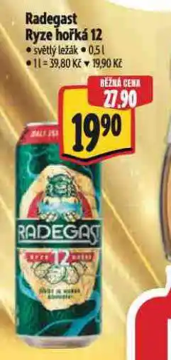 Albert Pivo radegast ryze hořká 12 nabídka