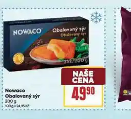 Billa Nowaco obalovaný sýr nabídka