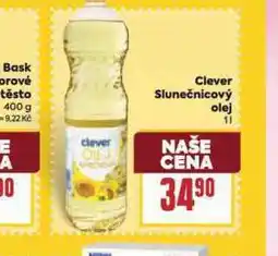 Billa Clever slunečnicový olej nabídka