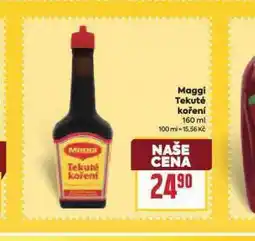 Billa Maggi tekuté koření nabídka