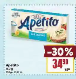 Billa Apetito nabídka