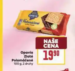 Billa Opavia zlaté polomáčené nabídka