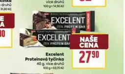 Billa Excelent proteinová tyčinka nabídka