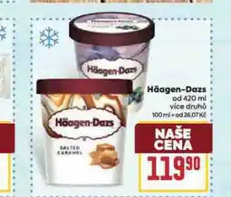 Billa Häagen dazs nabídka