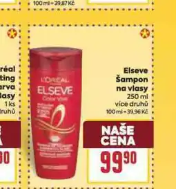 Billa Elseve šampon nabídka