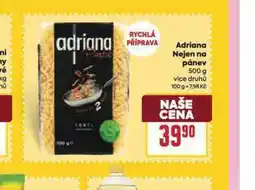 Billa Adriana nejen na pánev nabídka