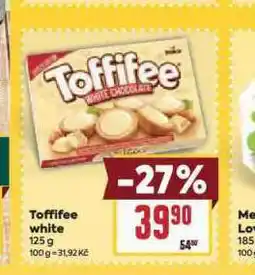 Billa Toffifee white nabídka