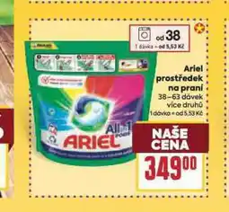 Billa Ariel prací prostředek nabídka