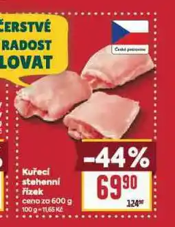 Billa Kuřecí stehenní řízek nabídka