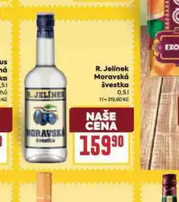 Billa R. jelínek moravská švestka nabídka