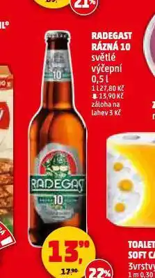 Penny Market Pivo radegast nabídka