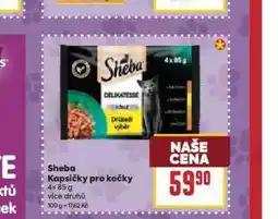 Billa Sheba kapsičky pro kočky nabídka