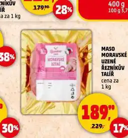 Penny Market Maso moravské uzená nabídka
