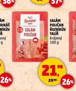 Penny Market Salám poličan nabídka
