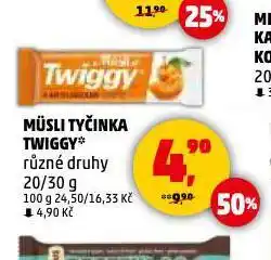 Penny Market Müsli tyčinka twiggy nabídka