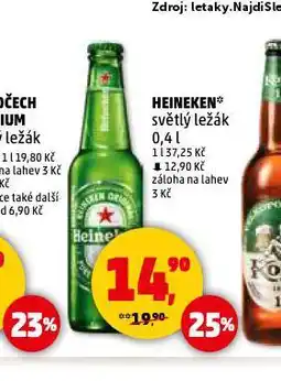 Penny Market Pivo heineken nabídka