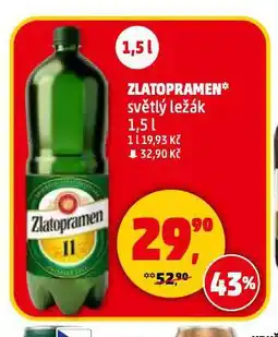 Penny Market Pivo zlatopramen nabídka